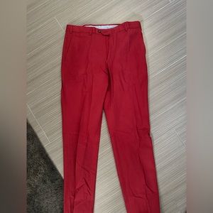Eredi Pisano Red Dress Pants